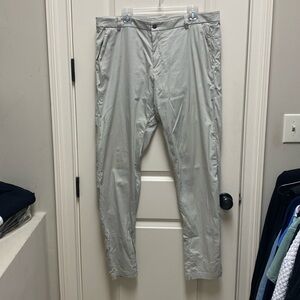 Lululemon Commission Mens Pants Size 38x33 ABC Classic‎ Fit tan/ khaki
